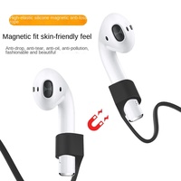 Earphone Bluetooth Nirkabel Anti-Hilang Magnetik Terlaris, Kompatibel dengan iPhone 12/3 Pro Honor Model Pearlized