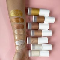 Vente en gros OEM personnalisé – 7 couleurs – Anti-lumière bleue – Hydratant – Imperméable – Blanchissant – Illuminateur liquide foncé pour le visage et les yeux