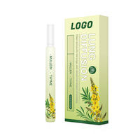 Stylo diffuseur à base de plantes pour arrêter de fumer et les soins pulmonaires 600 utilisations avec l'amélioration de la respiration d'extrait de menthe de thym molène