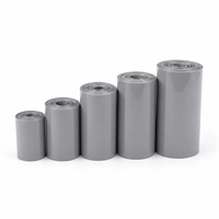 Guaina Termorestringente in PVC Grigio per Isolamento Pacchi Batteria con Celle al Litio 18650 21700 32650 32700