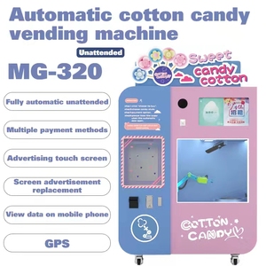 Magic <strong>Candy</strong> Automatic <strong>Cotton</strong> <strong>Candy</strong> Robot MG320 <strong>Cotton</strong> <strong>Candy</strong> Marker <strong>Sugar</strong> Floss Machine - Product Image 2
