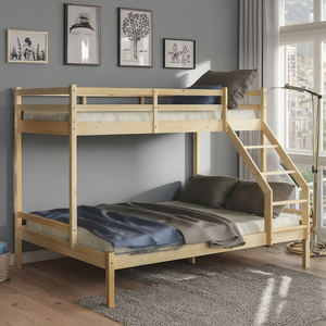 Lits jumeaux en <span class=keywords><strong>bois</strong></span> de style nordique Offre Spéciale pour bébés sur un <span class=keywords><strong>lit</strong></span> superposé en <span class=keywords><strong>bois</strong></span> pour enfants à prix réduit - Product Image 3