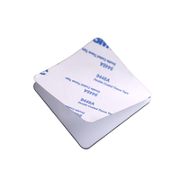 Plaque autocollante en acrylique avec puce NFC 13,56 MHz pour menu de restaurant et carte de commentaires Google