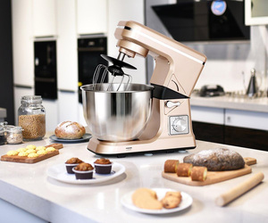 Robot pâtissier professionnel pour cuisine domestique, avec bol mélangeur en acier inoxydable 4,5L et 5,5L, pour fournisseurs alimentaires et artisans - Product Image 2