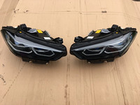 DOS pour BMW Série 8 840 850li M8 Assemblage de phares à LED laser Amélioration Nouveaux feux de jour