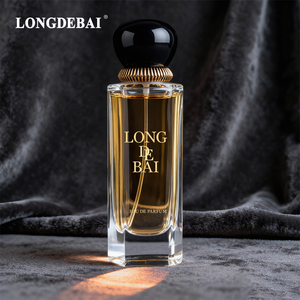 Botella de Perfume Cuadrada Árabe de Lujo, de Vidrio Transparente, con Cierre a Presión, 50ml 100ml, Botella de Perfume Vacía con Caja de Regalo - Product Image 6