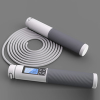 Corde à sauter sans fil Offre Spéciale réglable, corde à sauter pondérée, LED, comptage numérique, exercice de Fitness, combustion des graisses, corde à sauter sans fil
