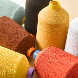 ยางยืดโพลีเอสเตอร์สแปนเด็กซ์เคลือบสองชั้น ทนทาน สีติดทนนาน มาตรฐาน ISO 9001 OEKO-TEX สำหรับเสื้อผ้า - Product Image 4
