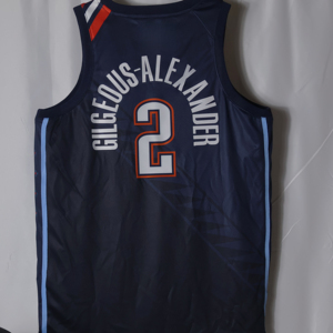 Bộ áo đấu bóng rổ SGA phong cách mới 2026 Jordan # 23 Haliburton # 0 Bộ đồ ngoại thương phiên bản Gilgeous-Alexander - Product Image 1