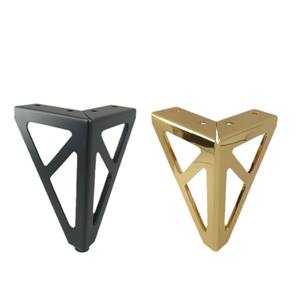 Meubles en métal Quincaillerie Canapé Table Basse Armoire Salle <span class=keywords><strong>de</strong></span> Bain <span class=keywords><strong>Lit</strong></span> <span class=keywords><strong>Coffre</strong></span> Tiroir Jambes Support Durable et Élégant - Product Image 1