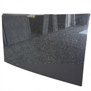 Dalles de granit noir Galaxy indien en gros, grandes dalles polies, pierre naturelle, comptoirs, haute résistance, garantie 2 ans, moderne - Product Image 1