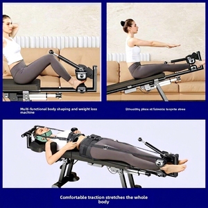 Tavolo di Inversione Elettrico per Trazione Lombare - Dispositivo di Trazione <span class=keywords><strong>Spinale</strong></span> di Grado Ospedaliero per Uso Domestico con Terapia Automatica - Product Image 5