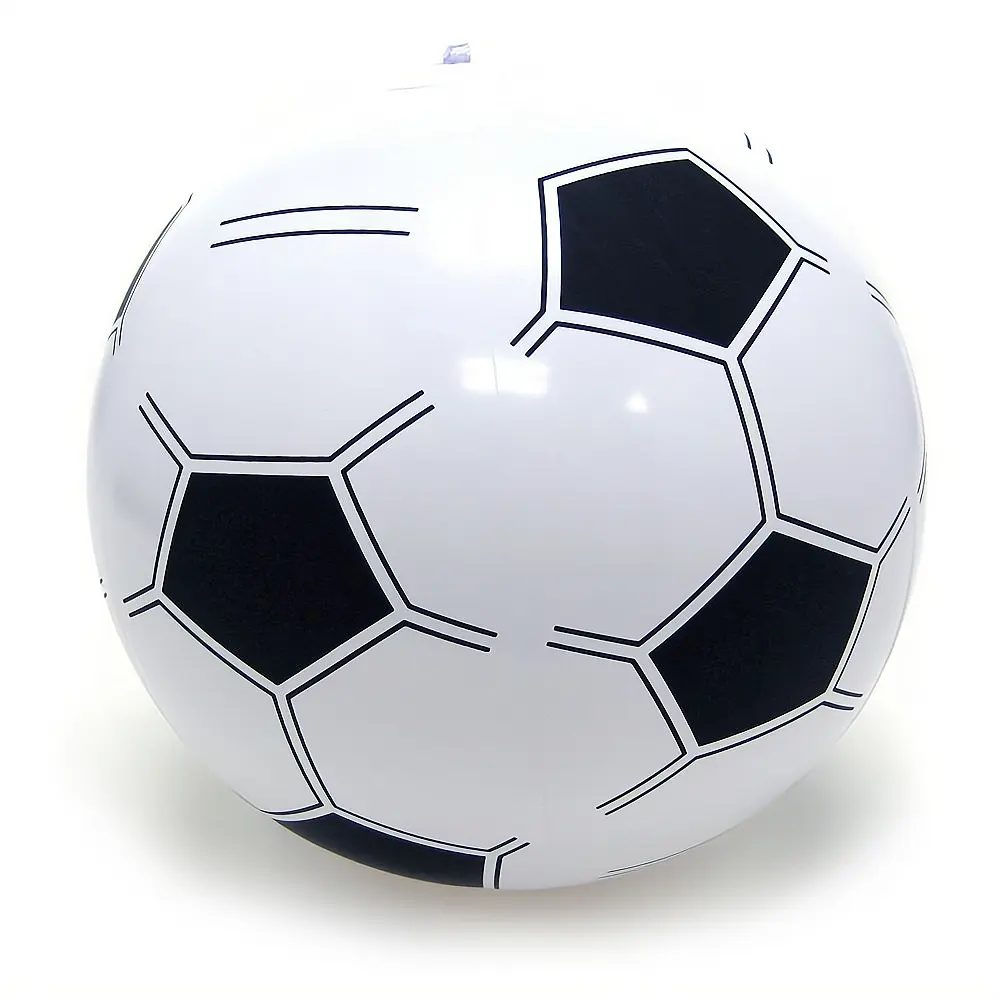 Custom Logo Milieuvriendelijk Pvc Opblaasbaar Voetbal Promotionele Strandbal Luchtbasketbal Opblaasbaar Voetbalspeelgoed