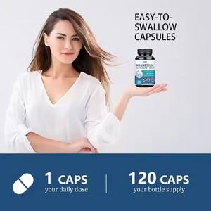 निजी लेबल मैग्नीशियम ग्लाइकेनेट जटिल कैप्सूल मांसपेशियों में छूट का समर्थन करने के लिए वयस्कों के लिए - Product Image 4