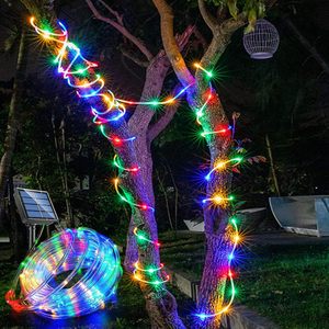 Guirnalda de Luces Solares Multifuncionales de 7 Metros con Cable de Cobre, para Fiestas, Patios, Uso en Exteriores, Decoración Navideña Impermeable - Product Image 5
