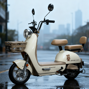 Vélo Électrique Urbain pour Adulte, Cadre en Acier, Moteur Arrière 3 Vitesses 48V 350W 14 Pouces, Frein à Tambour, Vente en Gros - Product Image 1