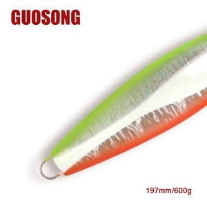 <span class=keywords><strong>Leurre</strong></span> métallique de haute qualité pour <span class=keywords><strong>Shimano</strong></span>, 197 mm/600 g, action lente, <span class=keywords><strong>leurre</strong></span> dur, faux <span class=keywords><strong>leurre</strong></span> pour la pêche au bar, catégorie Minnow, plaque en fer - Product Image 5