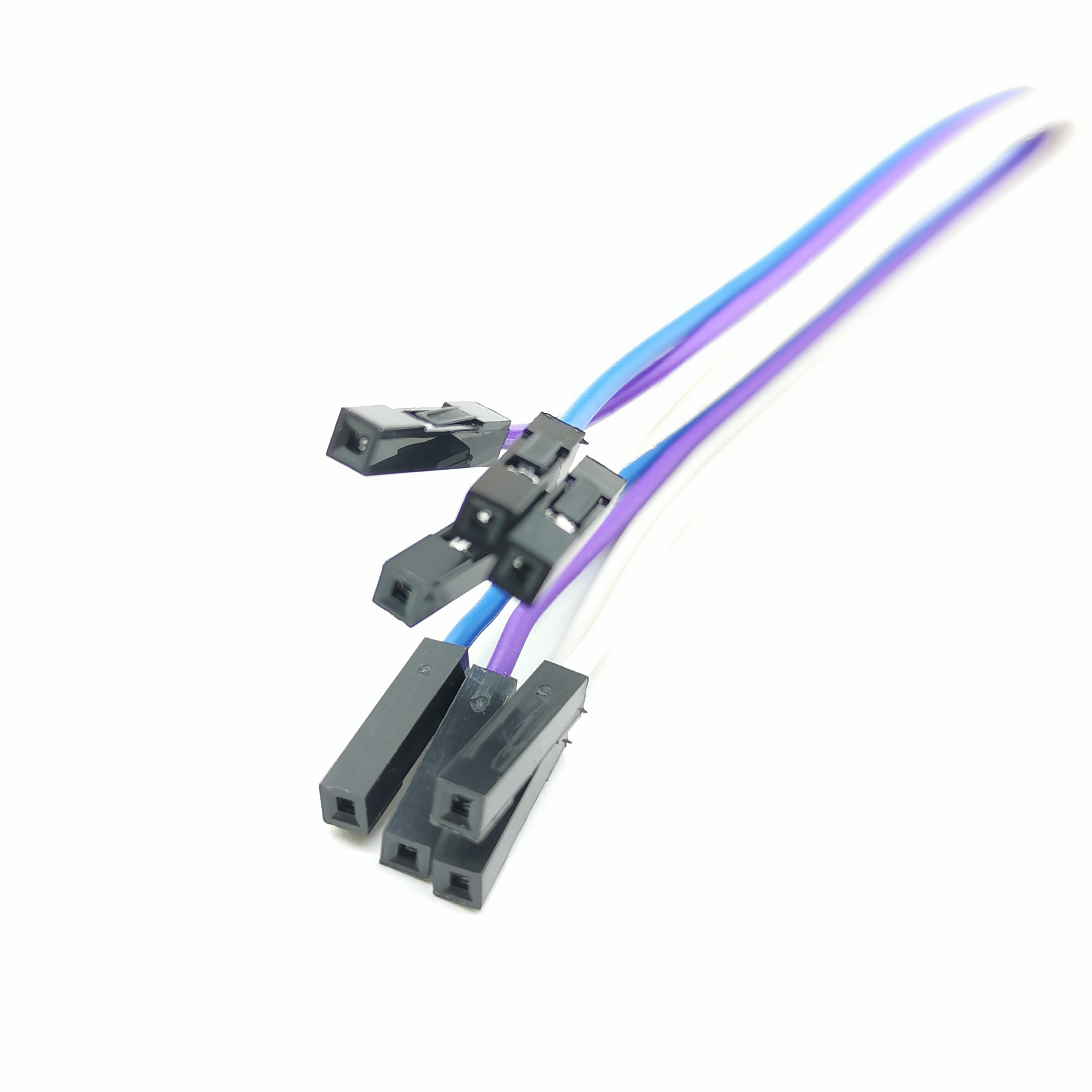 22 24 AWG デュポン レッド イエロー グリーン 10cm 20cm 30cm 40ピン 
