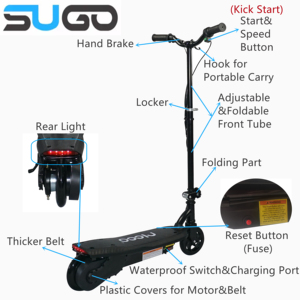 <b>Cheap</b> and Hot Sell Two Wheels Portable Foldable CE RoHs Kick <b>Scooter</b> for Adult CD11B <b>Cheap</b> <b>Scooters</b> CD11B - Product Image 2