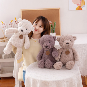 <b>Cute</b> Cartoon Animal Teddy <b>Bear</b> Rabbit Dog Plush Doll Sleeping Hug Plushie Toys PP Cotton Padding Girlfriend Birthday Gift - Product Image 4