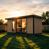 Cabine Modulaire Portable en Acier pour Jardin, Bureau Extérieur, Studio, Abri – Facilement Repositionnable, Espace Flexible, Montage Rapide