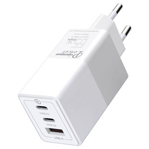 Chargeur 65W USB C, Chargeur Double USB-C avec Puissance de Charge Rapide, Chargeur Secteur Multiport Compatible avec MacBook - Product Image 3
