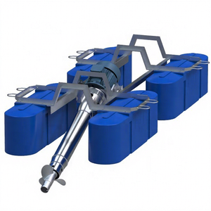 Jet Aerator With Motor And Blue <b>Floats</b> For Waste Treatment Machinery - Product Image 2