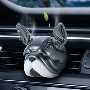Difusor de Clip de ventilación de Bully americano a estrenar sólido de larga duración, fragancia de aroma de coche, ambientador de aire de <span class=keywords><strong>Bulldog</strong></span> francés - Product Image 3