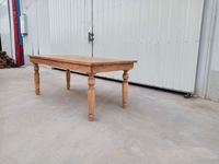Table à tréteau en bois massif rustique antique Sinofur