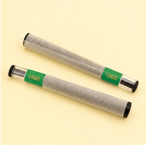 Custom Logo <b>Rolling</b> <b>Paper</b> Tubes With Glass Tips Pre Made Cigarette <b>Papers</b> Smoking Accessories Round Simple Style - Product Image 2