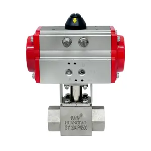 High-Pressure Q611F-320P/500P Pneumatic Ball Valve Stainless Steel Carbon for CNG Gas Filling Station Ultra-High Pressure