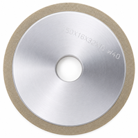 Les meules diamantées en céramique 1A1 sont utilisées pour le meulage de précision des outils de coupe en carbure, des plaquettes PCD/PCBN et des forets PDC.