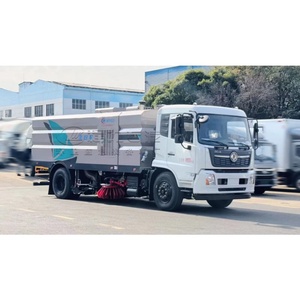 รถกวาดถนนดีเซลตงเฟิง 4x2 พร้อมระบบดูดฝุ่นสำหรับพื้นที่เหมือง - Product Image 1