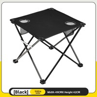 Nouvelle table et chaise de camping en toile Oxford, pliables, légères, portables et imperméables, parfaites pour les pique-niques en plein air