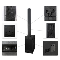 Altavoz de Columna L-solution Active de 2500W, Sistema de Sonido Profesional para Escenarios, Audio de Alta Resolución, Ecológico