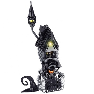 PANDAS Jack's House 766 Uds CELEBRACIÓN DE Halloween modelo de bloques de construcción conjunto juguete de construcción de vacaciones para regalo de decoración de fiesta - Product Image 3