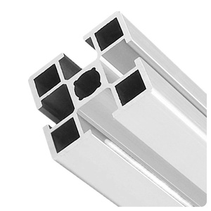 Tiêu chuẩn quốc gia 4040 công nghiệp nhôm hồ sơ khung 40x40 xe đẩy dòng bàn làm việc KỆ NHÔM hồ sơ - Product Image 4