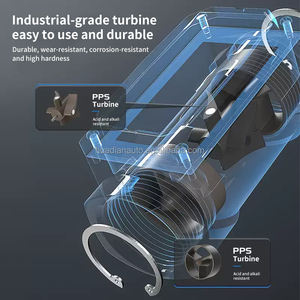 Sensor Pengukur Aliran Cairan Digital Mikro Turbin Stainless Steel Kecil 2 Inci 3/4 Harga OEM Cina untuk Air, Bahan Bakar, <span class=keywords><strong>Diesel</strong></span>, Bensin - Product Image 2