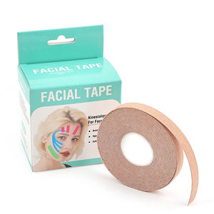 Plester pengangkat Myofascial wajah kedap air antikeriput Patch pengangkat leher pita kinesiologi pemasok - Product Image 4