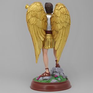Estatuas Religiosas Católicas al por Mayor de Fábrica, Estatua de Resina Cristiana de Color, San Gabriel <span class=keywords><strong>Evangelista</strong></span> - Product Image 4