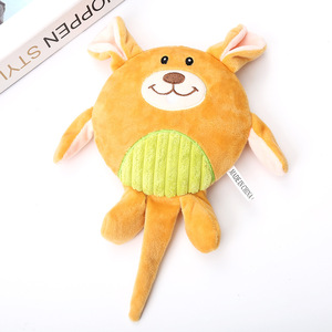 Peluche de chien de dessin animé moderne, mignonne, écologique, non résistante à l'eau, sans rembourrage, en tissu doux, avec couineur, pour usage intérieur - Product Image 6