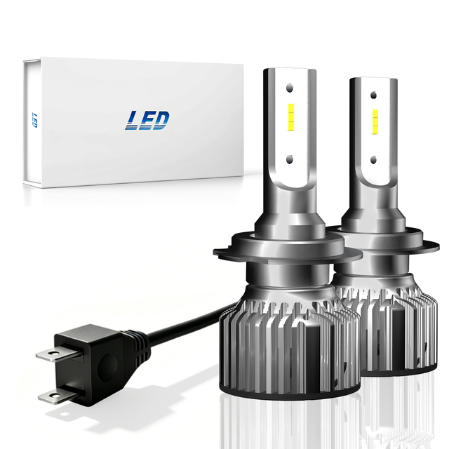 High Performance 360-Degree Car LED 9005 H7 H9 H11 H4 9011 9012 Auto Headlight Bulb 6000K Waterproof IP67 Fog Light 12V P3