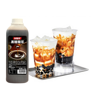 Sirop concentré saveur <span class=keywords><strong>sucre</strong></span> roux riche pour thé aux perles et bubble tea – Ingrédient pour boisson - Product Image 1