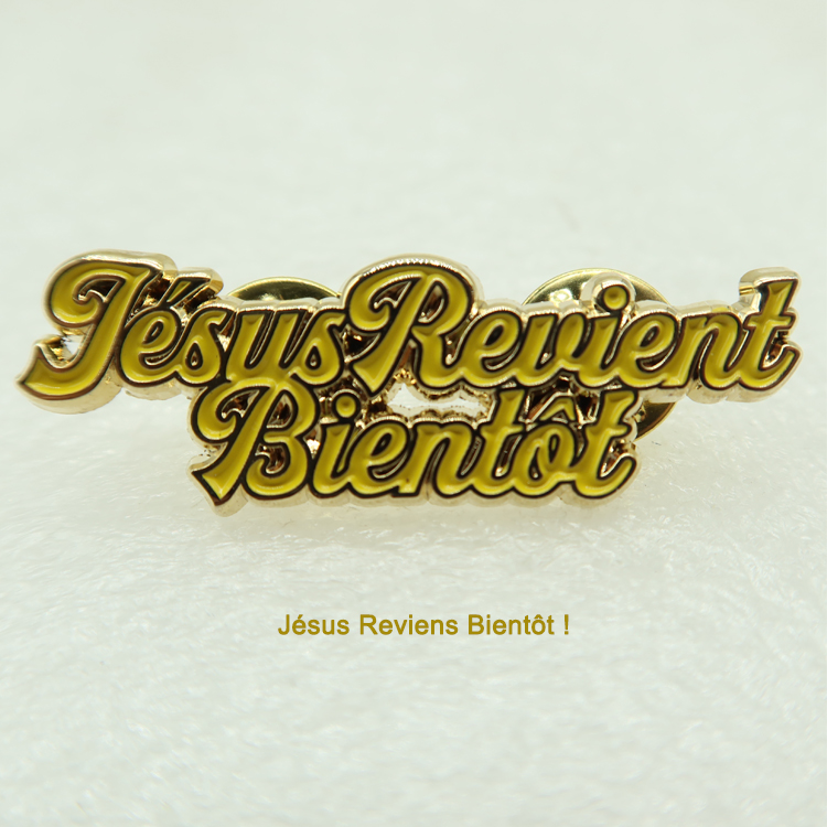 Letter pin