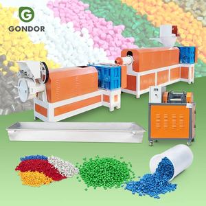 Línea de Extrusión de Granulación de Flocos de PET de un Solo Tornillo con Enfriamiento por Aire, Máquina Peletizadora, Granulador de Plástico PC - Product Image 1