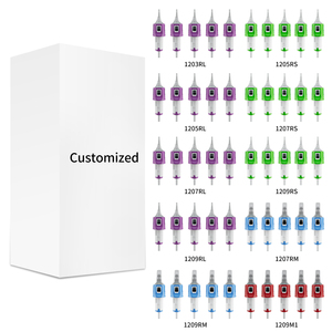 <span class=keywords><strong>Agujas</strong></span> <span class=keywords><strong>para</strong></span> Cartuchos de Tatuaje OEM, 50 Piezas, Tamaños Mixtos 3RL 5RL 7RL <span class=keywords><strong>9RL</strong></span> 5RS 7RS 9RS 7RM 9RM 9M1, <span class=keywords><strong>Agujas</strong></span> Desechables <span class=keywords><strong>para</strong></span> Cartuchos de Tatuaje - Product Image 1