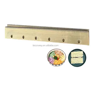 China Strength Supplier ODM OEM Burr-free H62 Brass Japanese Instant Noodle Copper Comb for Cooked Noodle Making Machine