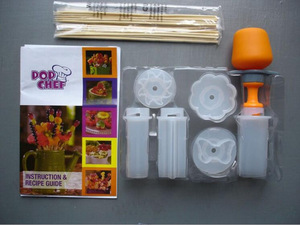Vente chaude En Plastique Légumes Fruits Cutter Gâteau Décoration <span class=keywords><strong>Kit</strong></span> 6 PCS Articles Ménagers Cuisine Outils Gadget - Product Image 3
