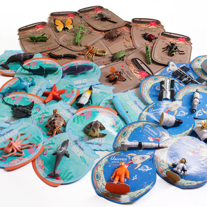 Nouveau Modèle Spatial BEFLY : Jouets Éducatifs en <span class=keywords><strong>Carton</strong></span> sur le Thème des Animaux (Dinosaures, Poissons, Volcan, Cage à Oiseaux, Pot de Miel) – Jouets STEM 2026 - Product Image 2