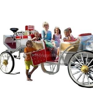 รถลากม้าเวียนนารถม้าแต่งงานหรูหราหรูหราสำหรับเจ้าหญิงหรูหราสง่างาม - Product Image 3